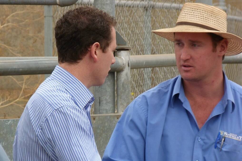 Ballarat City mayor Joshua Morris attended the Ballarat saleyards on Friday, where he met up with BSSA vice-president Tom Madden. Mr Morris said he expected Regional Infrastructure to lodge a planning submission within 12 weeks.