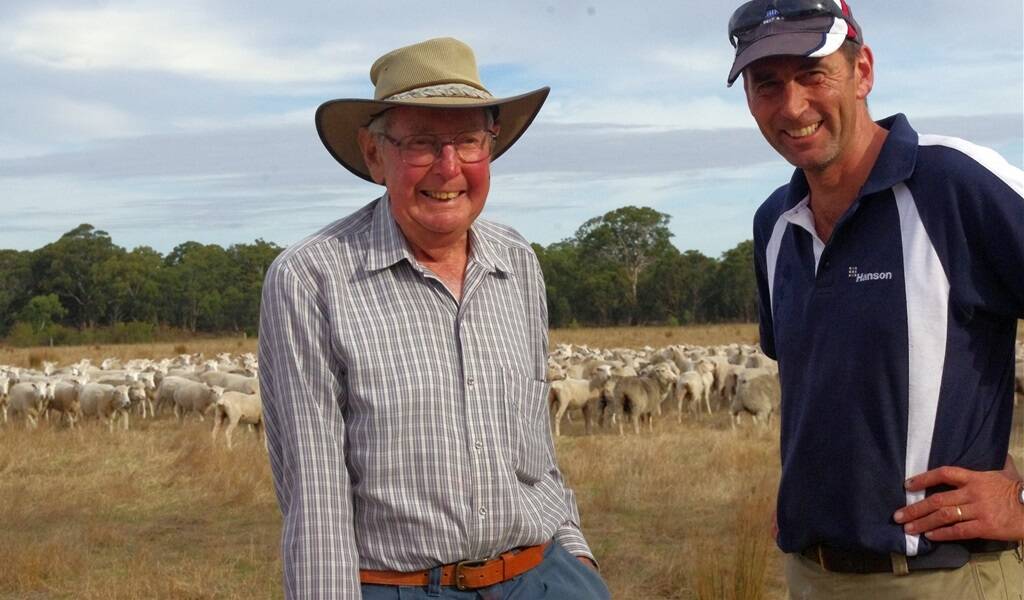 Forge Creek sheep farmers, Ian and Neil Stringer, have used rotational grazing to double carrying capacity since 1996.