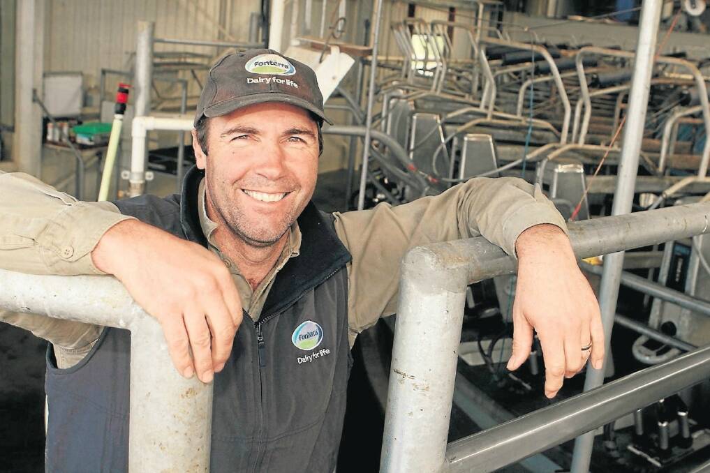 Nigel Brock, finallist in the Farmer of the Year Awards
