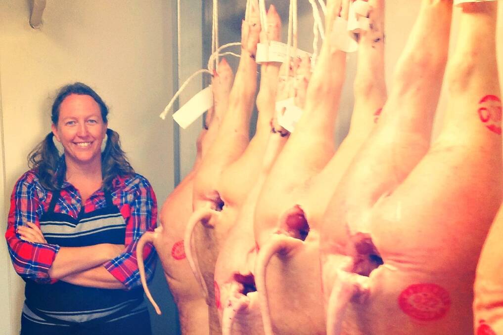 Free range pig farmer Tammi Jonas will be one of the panelists at the women's lunch at the Royal Melbourne Show.