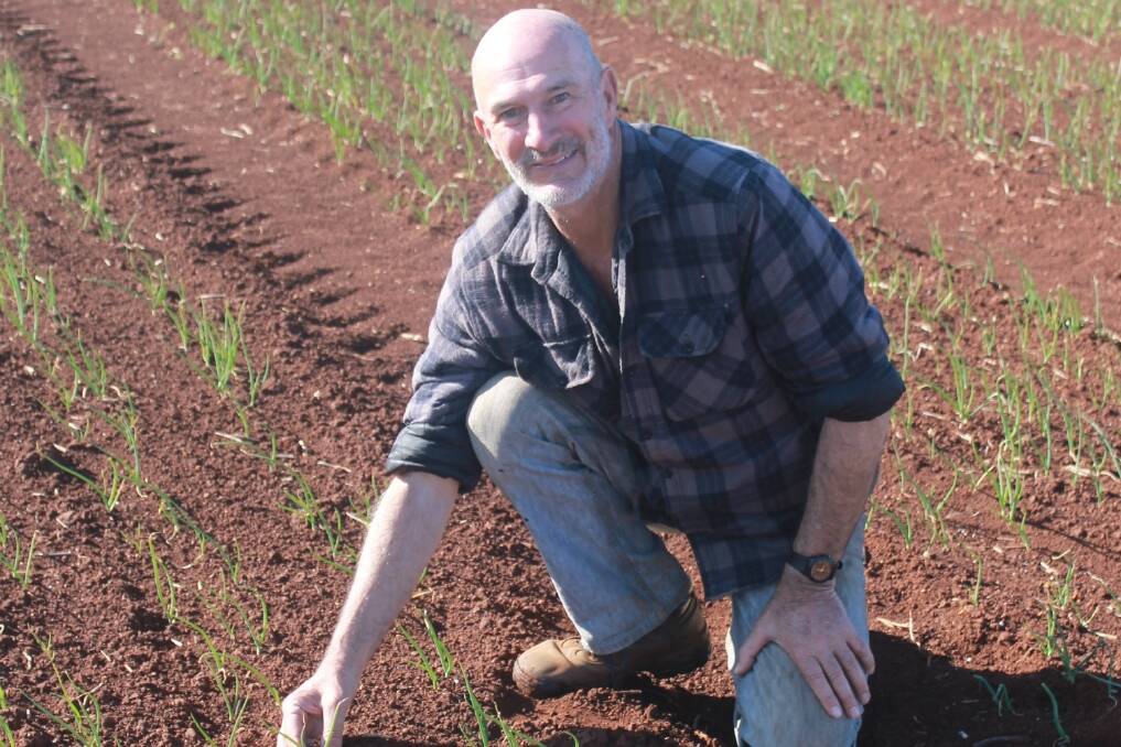 Forth vegetable grower, Mike Badcock
