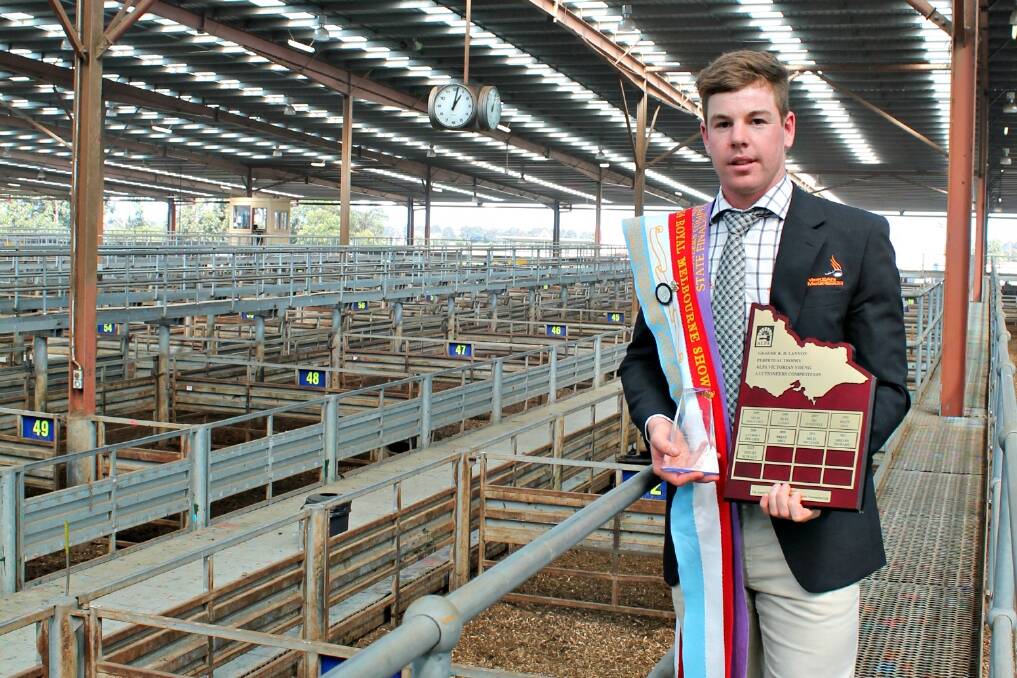 Zeb Broadbent, McKean McGregor, Bendigo is the winner of ALPA’s Victorian Young Auctioneers Competition.