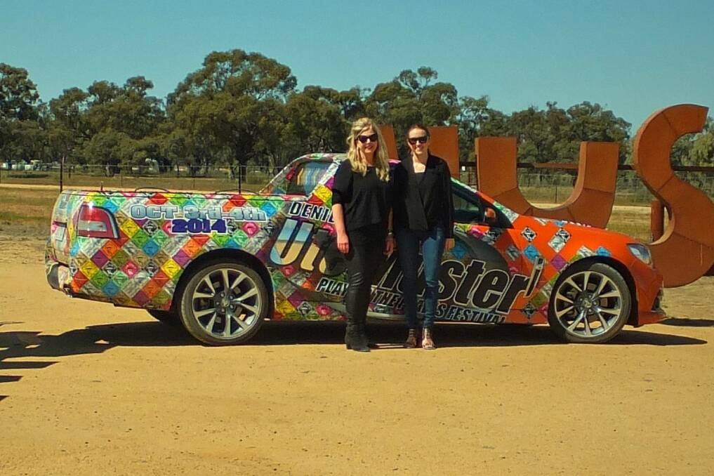 Deni Ute Muster general manager Kate Pitt and marketing manager Erica Laing are gearing up for the event, which starts next Friday.