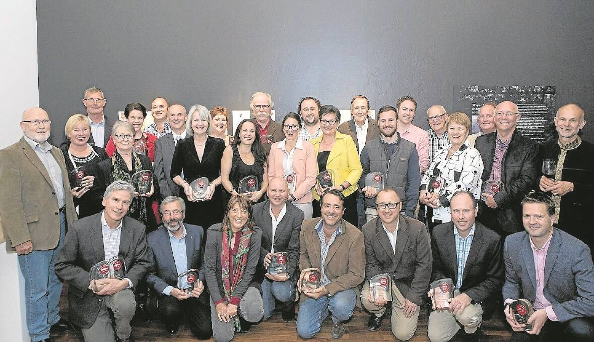 FIRST UP: The inaugural recipients of the Barossa Trust Mark, presented last week at JamFactory, Adelaide.
