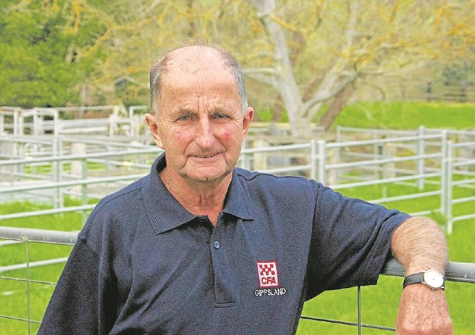 Tambo Crossing farmer and long-time volunteer fire fighter Mack Stagg.