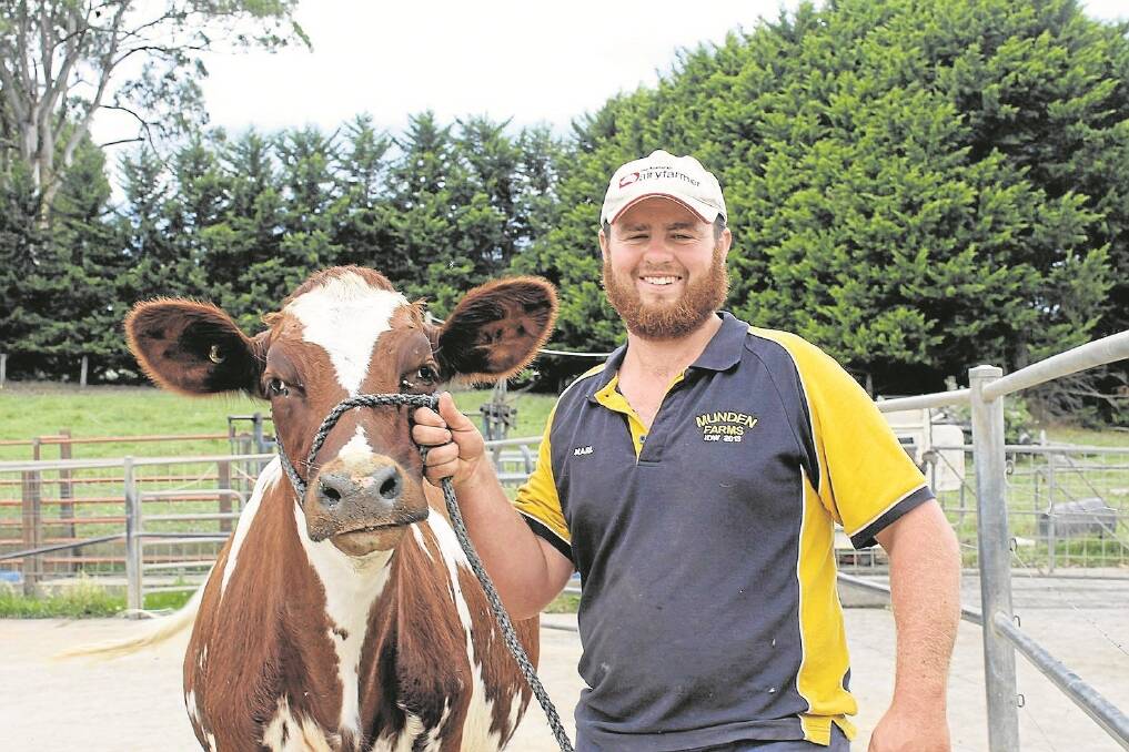 Karl Munden bought Boldview Faraway Dreamer at last year’s International Dairy Week’s Ayrshire sale.