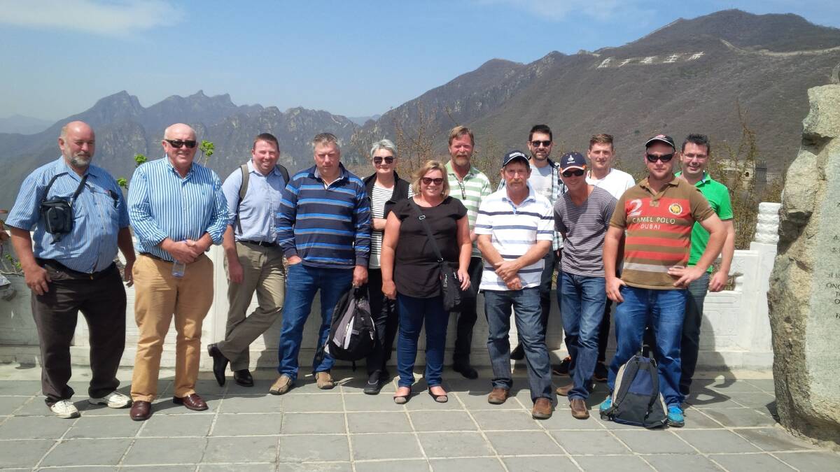 Rochester Dairy Business Network members and local Rabobank representatives experienced the Chinese dairy market first-hand.