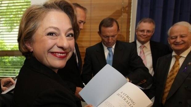 Former federal MP Sophie Mirabella is attempting to rejoin Parliament. Photo: Alex Ellinghausen
