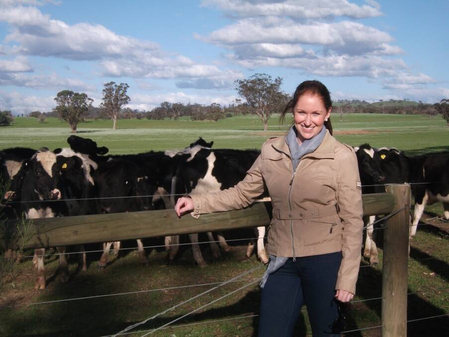 Ellen Versteegen, Benalla, has won the national student award at the Ag Institute Australia's national conference last week for her project on whether a dairy cow's colostrum contains markers of fertility and milk yield.