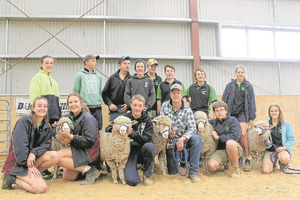 Thanks to the support of local Polwarth breeders, Catholic College Bendigo has been able to establish a stud and show animals at ASWS and Campbell Town Show, Tasmania.
