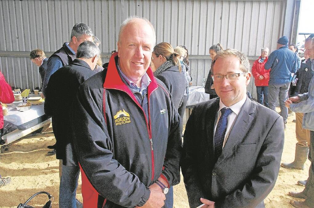 Australian Dairy Industry Council Chair Noel Campbell and Eastern Victoria Upper House MP Daniel Mulino (deputising for Agriculture Minister, Jaala Pulford) launched the ADIC Sustainable Farm Profitability Report, focussed on supporting family dairy farms and innovation in the industry.