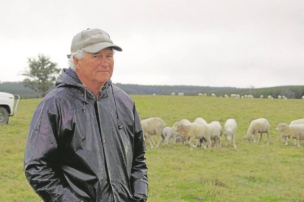 John Boyd believes the type of country dictates the wool you can grow.