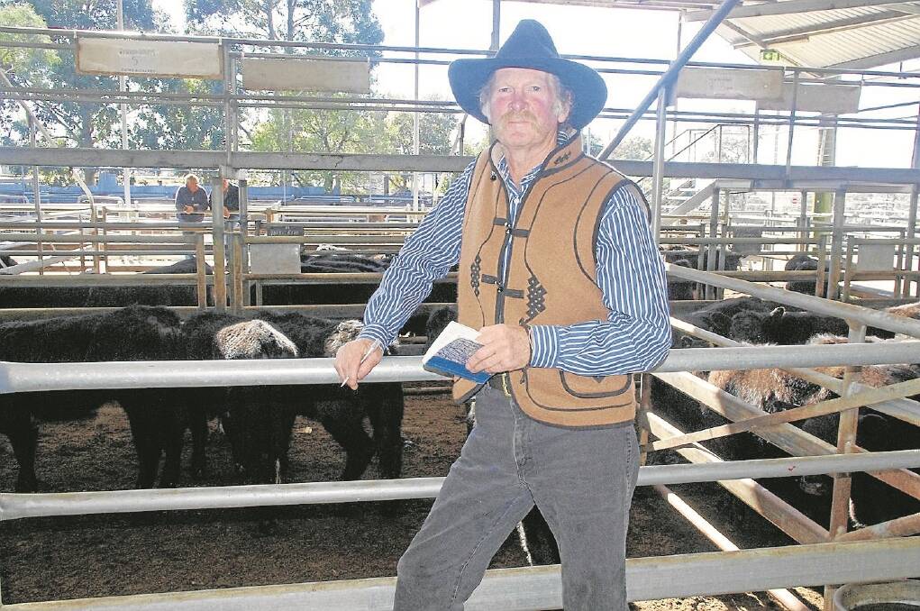 Ken Connley, Benambra, sent in a line of steers and heifers to last Friday's store cattle sale at Bairnsdale. Angus steers, 2yo, returned $1460, 13mo Hereford-cross steers $940 and black baldy weaner steers, 8-9mo, sold for $1100. Hereford, Angus and black baldy heifers sold to a top of $800.