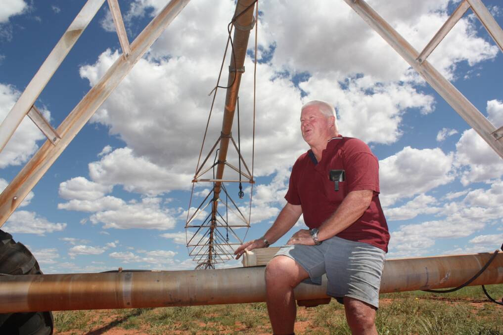  Geoff Mills, Wallal Downs station off the 80 Mile Beach between Port Hedland and Broome, has his fingers crossed the Sky Muster satellite will improve the speed and capacity of broadband internet for regional and remote users, particularly those like him who use it for business.