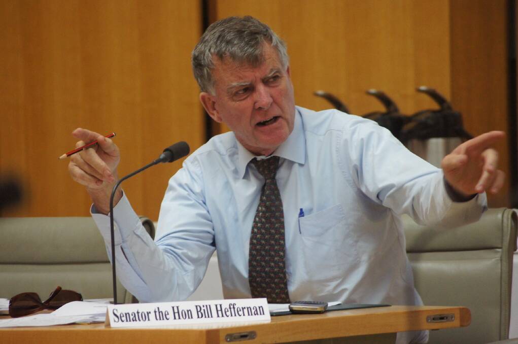 NSW Liberal Senator Bill Heffernan warned Small Business Minister Kelly O’Dwyer he would launch a ferocious and potentially unhinged public assault against the government’s planned backpacker tax increases, if changes aren’t considered.