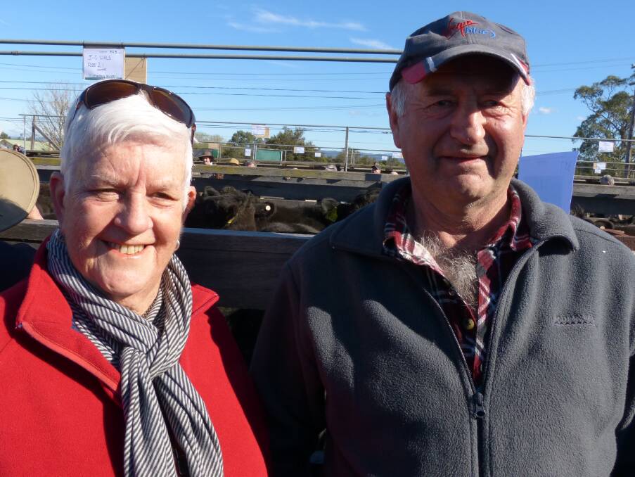 The reputation of John and Gil Wals' cattle precede them, and buyers return each year. At Heyfield, Friday, they sold 59 Angus steers to $1490, and 49 heifers to $1420.