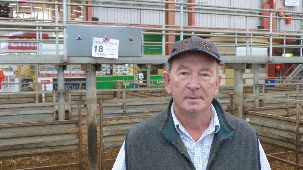 John Clements, Cremona Park, Caldermeade, sold 79 Angus & Charolais steers at Pakenham, Thursday, from $950-$1300. John was very happy with his prices.