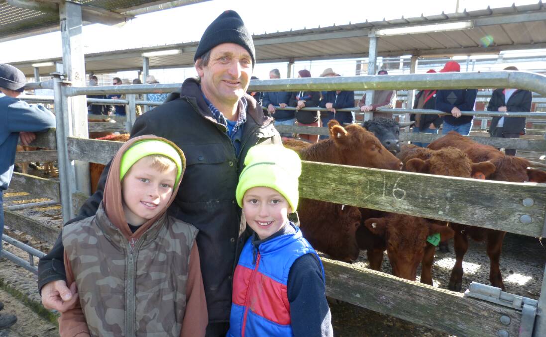 Cameron McDonald, along with Vanessa and Timothy, attended Warragul last Wednesday to check out prices. Consequently, Cameron sold on Monday.