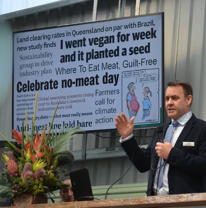 MOVING FORWARD: MLA managing director Richard Norton wants to put the red meat industry on the front foot. - Photo Kirra Bogan