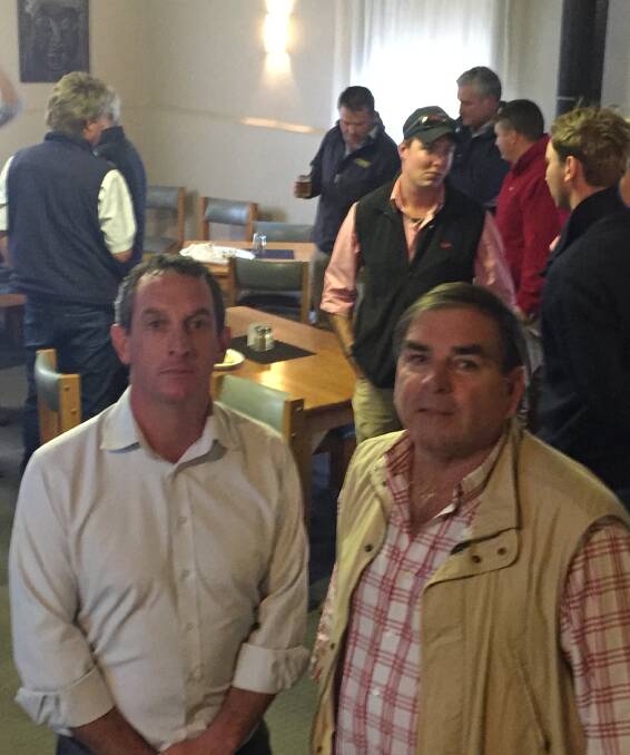 Saleyards project developers, Rohan Arnold and Brendan Abbey, both of Yass, NSW, said there was a strong business case for the development of a Western Victoria Livestock Exchange at Mortlake.