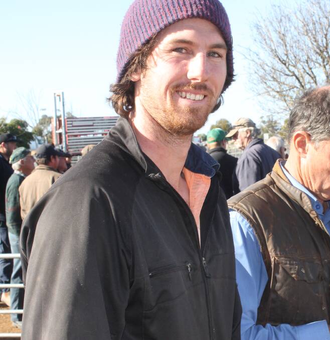 Brenton Pay, Ninyeunook saw value, at $173 a head, in a line of East Bungaree-blood young Merino ewes 
