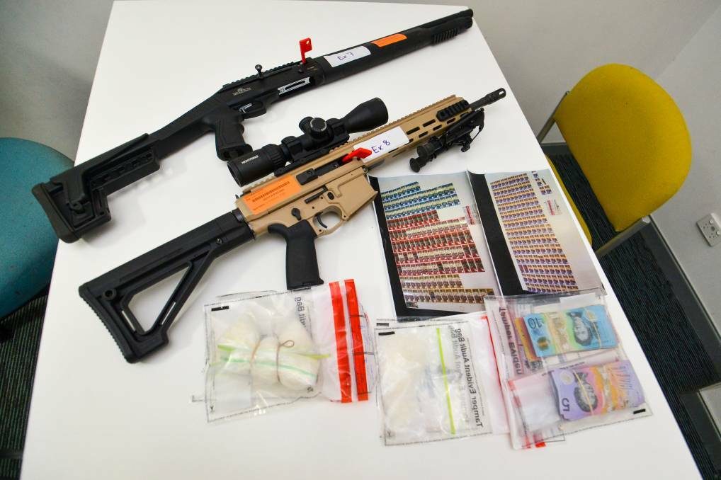 A police raid on a Huntly property led to the alleged seizure of 13 firearms back in November. Picture: DARREN HOWE