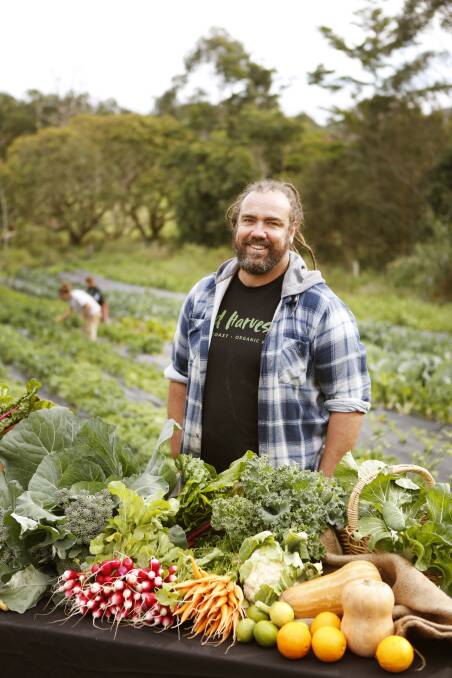 Mick Dan, Good Harvest Organic Farm - Sunshine Coast, QLD. Picture supplied. 