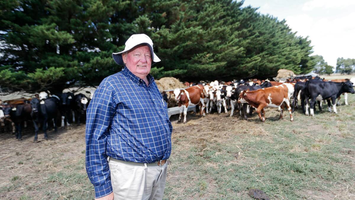 CANCELLED: Former UDV Corangamite branch secretary and dairy farmer Ian Morris. Photo by Anthony Brady.