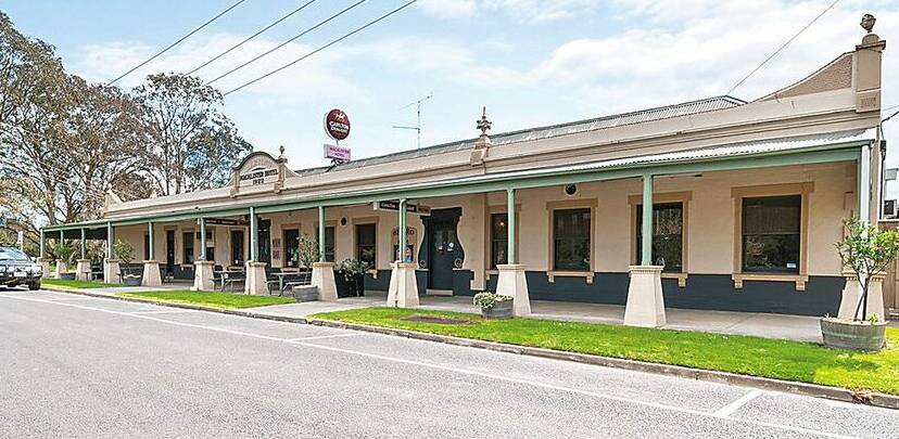 The Macalister Hotel in Maffra, Gippsland, which could soon be converted into a bar and tractor showrroom. Picture: Gippsland Times