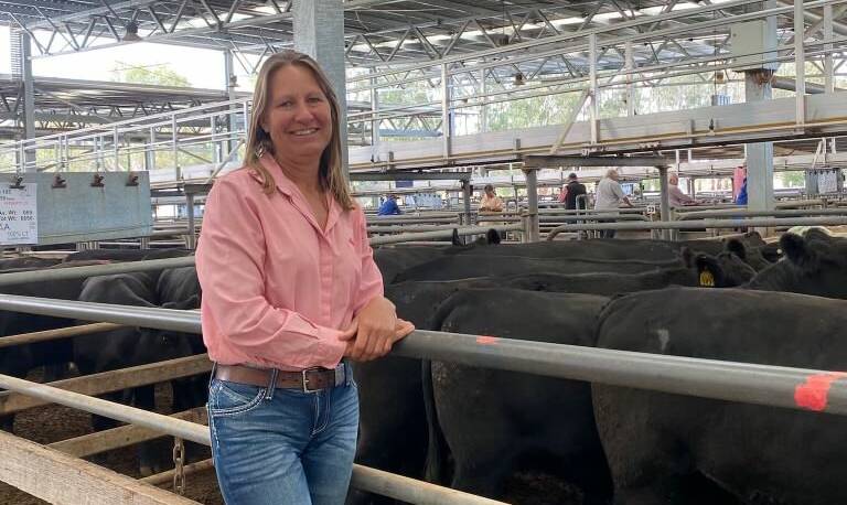 Elders Wangaratta branch manager Susan Davies has many jobs being in a sales services officer role over the past 10 years, but also running her own farm breeding cattle.
