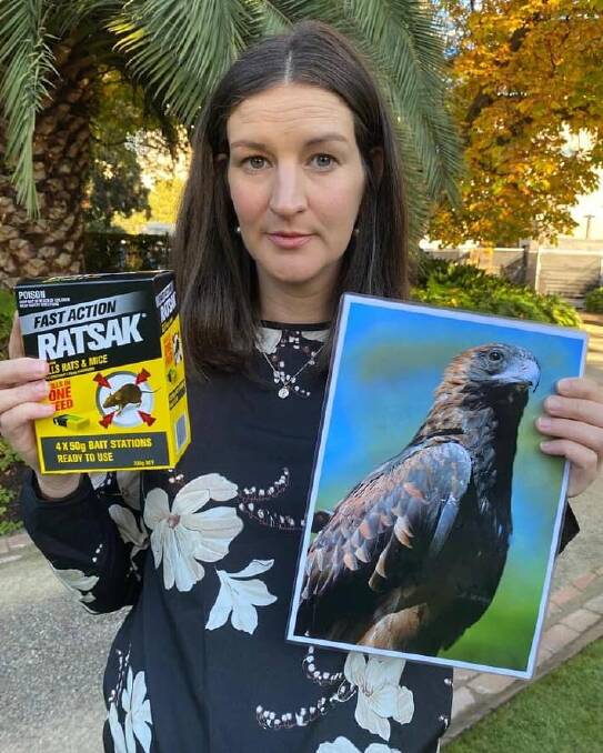 PROTECTING WILDLIFE: Victorian Greens Deputy Leader Ellen Sandell has called on second generation poisons to be restricted in line with laws in Europe and the US.