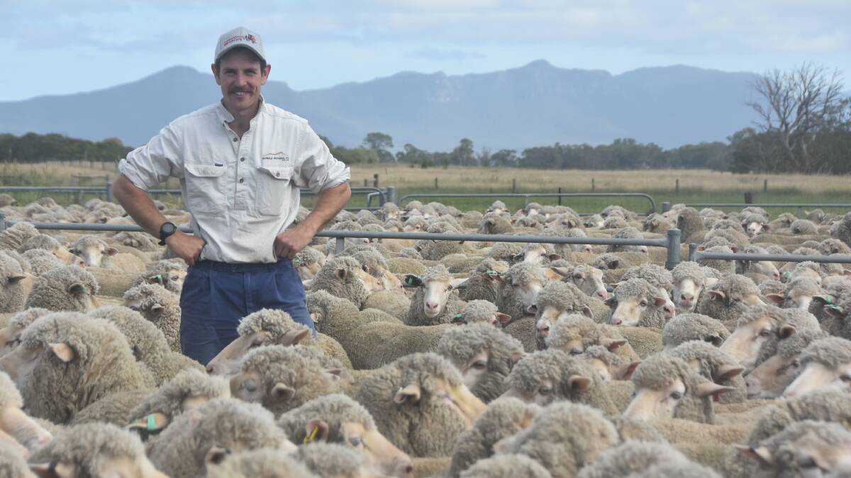 Mount Surgeon farm manager Jack Kennedy, Dunkeld, says recent floods have taken their toll, but he is sticking to a well-defined plan. Picture by Philippe Perez.