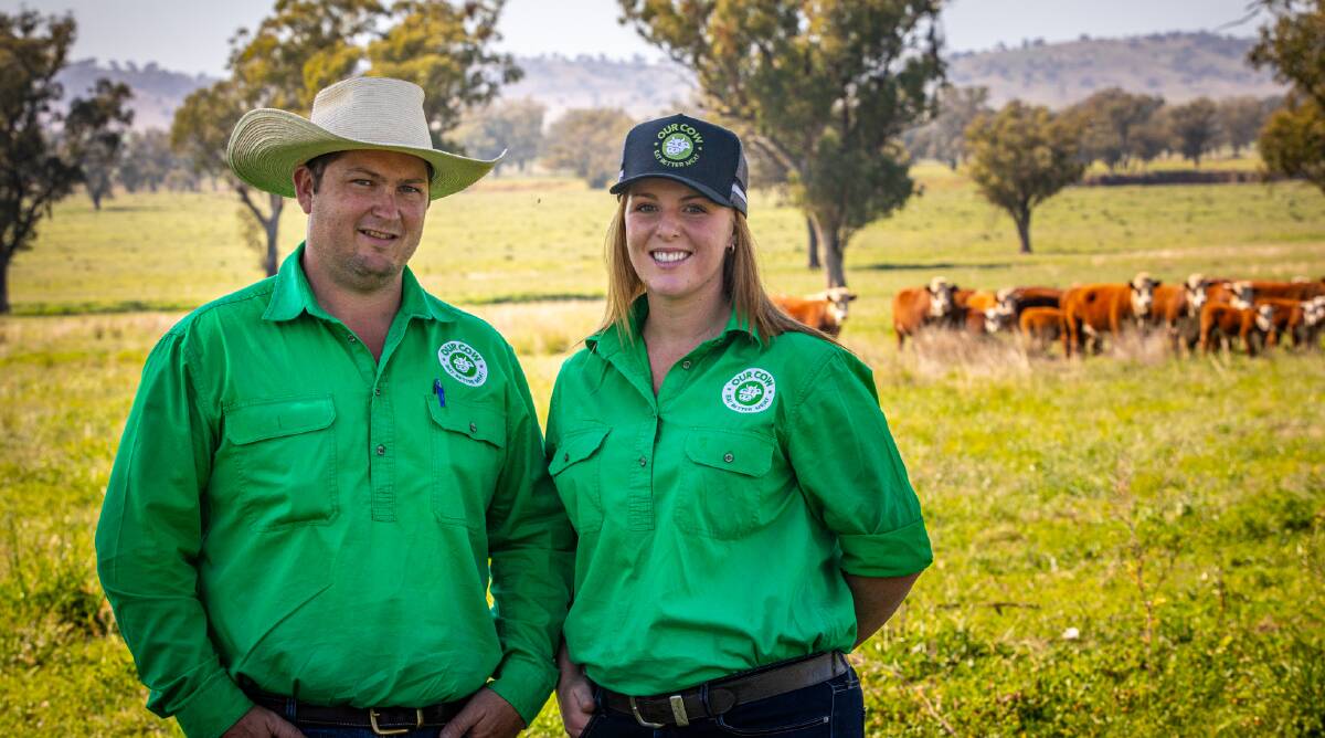 MEAT SUCCESS: Bianca Tarrant and David McGiveron, Baryulgil, NSW have had an extraordinary run with their meat delivery service Our Cow since beginning in 2019.