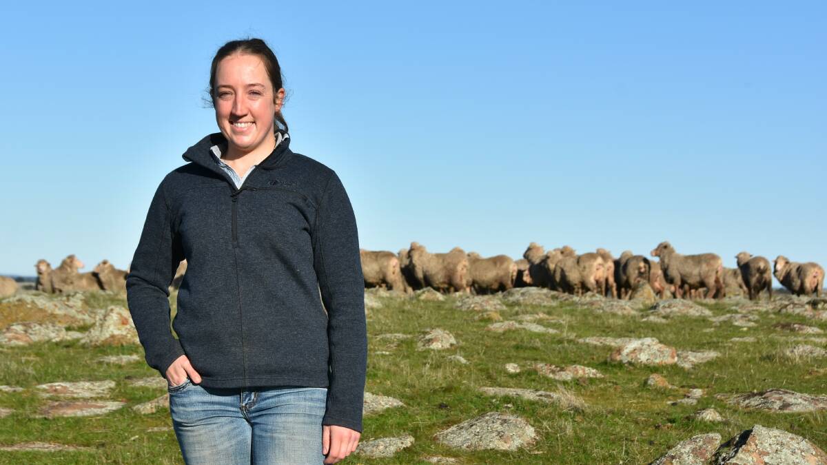 EXPANDING KNOWLEDGE: Katherine Bain advocates wider scope of education for young ag students, and encourages producers to keep on applying for sholarships and networking even after they begin entering the workforce. 