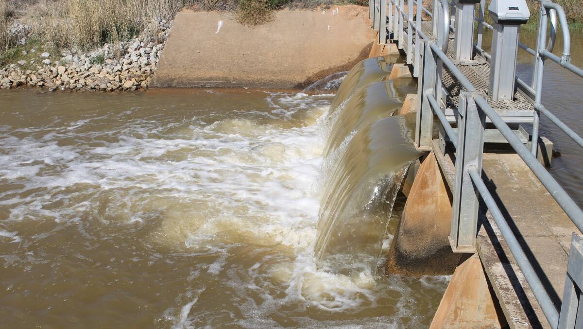 All northern Victorian systems have now reached 100 per cent of high-reliability water shares. File photo.