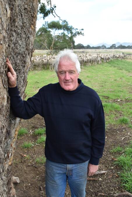 John Crawford, Rockbank, Victoria Valley said sheep producers will leave the industry if a wild dog management plan is not renewed. Picture supplied