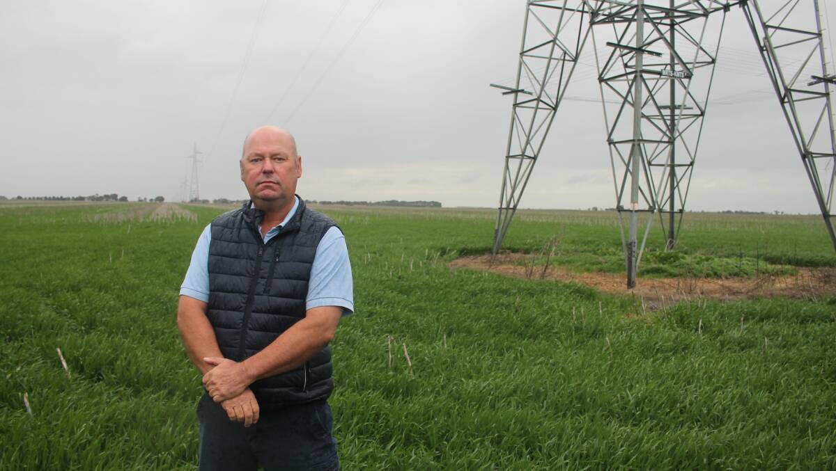 Simon Tickner, Wallup said transmission line upgrades were essential for renewable projects in the region to fulfil their potential. Picture by Philippe Perez