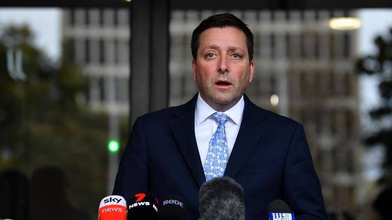 BIPARTISAN SUPPORT: Victorian Opposition Leader Matthew Guy says his party will legislate an emissions reduction target if elected at the state election. 