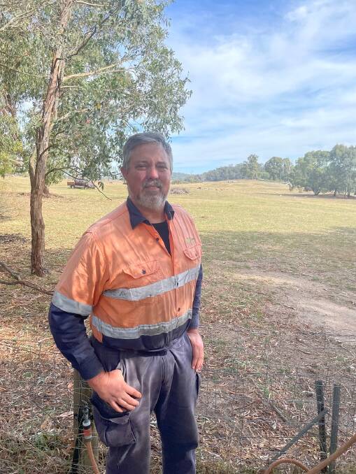 Clark Holloway, Strathbogie, is concerned over continued power outages in his region. Picture supplied. 