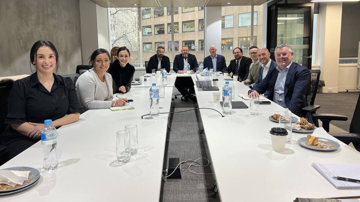 ROUNDTABLE DISCUSSION: Murray Watt met with representatives from across the Victorian agriculture sector to discuss challenges.