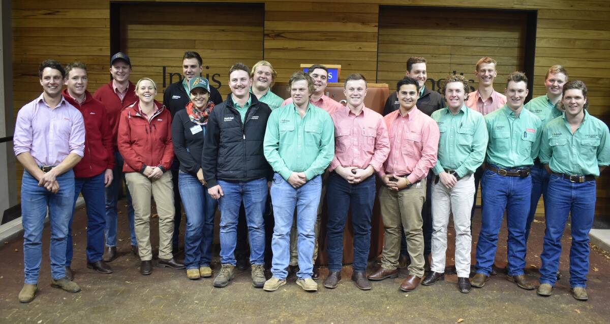 NEXT GENERATION: The participants in the 2022 Australian Livestock and Property Agents Young Auctioneer School.
