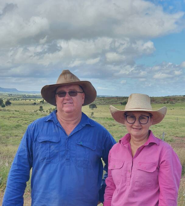 Rockland Spring managers, Stephen and Dominique Biles have introduced Speckle Park bulls to their commercial cattle enterprise with great success at Comet in Queensland's Central Highlands. Picture supplied