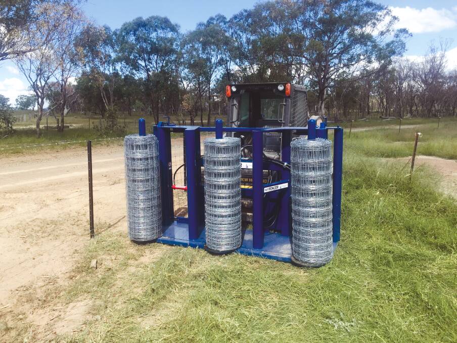 The original FastFencer, designed and manufactured by QuikFence at Warwick on Queensland's Southern Downs, is available Australia-wide, along with the full range of QuikFence products. Picture supplied