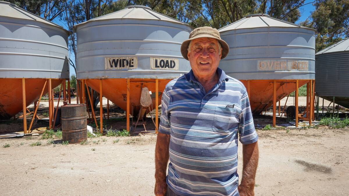 Glendonald Merino stud principal Robert Harding, Nhill, said his 2023-24 harvest was about on average, after frosts affected barley, but his wheat crops were "reasonably good". Picture by Rachel Simmonds