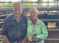 Bob and Jean Duff, Duffields, Euroa, sold 18 steers and heifers at the feature weaner sale. 