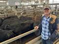 Stewart Mallinson, Cardinia, sold 50-head of steers, heifers and weaners at Pakenham store sale on Thursday.