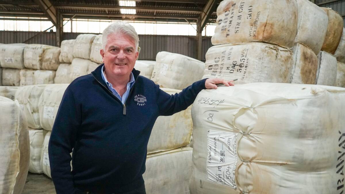 Fox & Lillie national wool brokerage manager Eamon Timms says some woolgrowers had started taking their fibre through to creating knitwear ranges. Picture by Rachel Simmonds