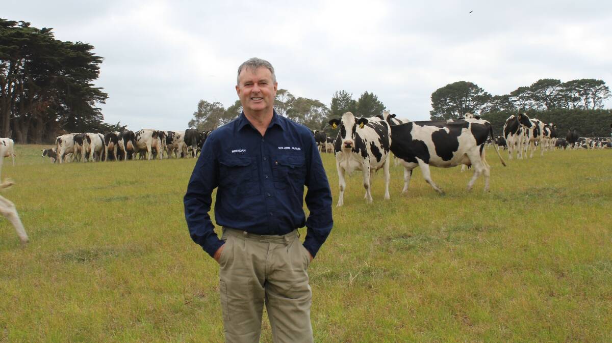 WestVic Dairy Chair Brendan Rea. Picture supplied