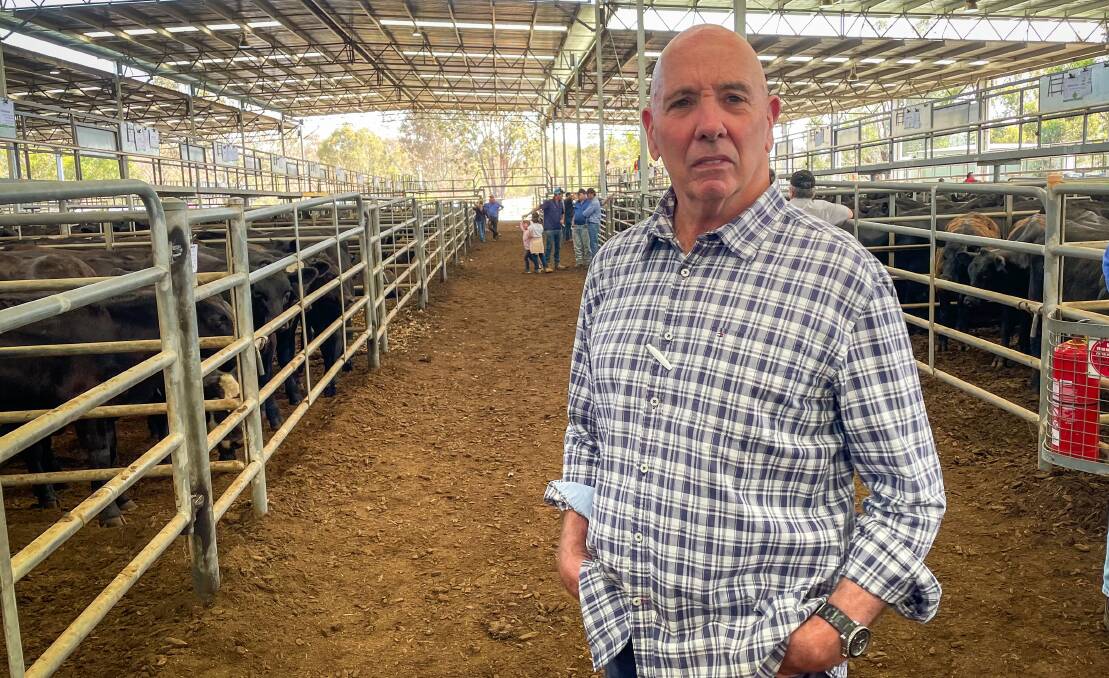 Beef producer Brian Nolan says farmers rely on the Bureau's forecast to plan their harvest and sowing programs, stock numbers and general farming decisions. Picture by Rachel Simmonds