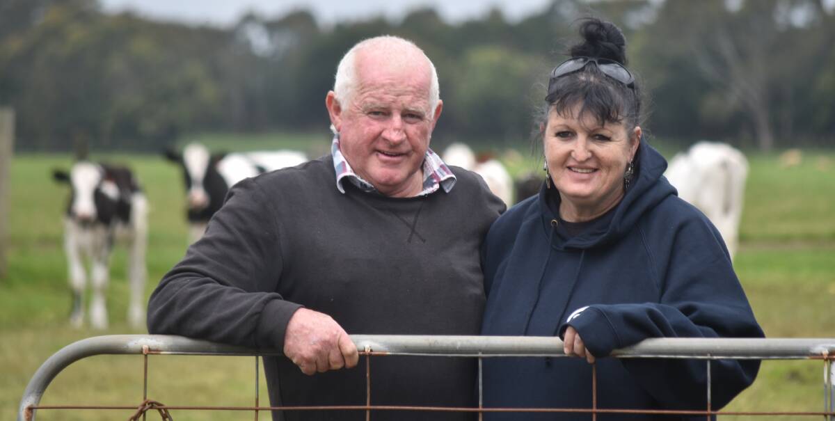 Karen and Paul Finlayson, FireLake Friesians, Jancourt East, have won their 29th milk quality award. Picture supplied